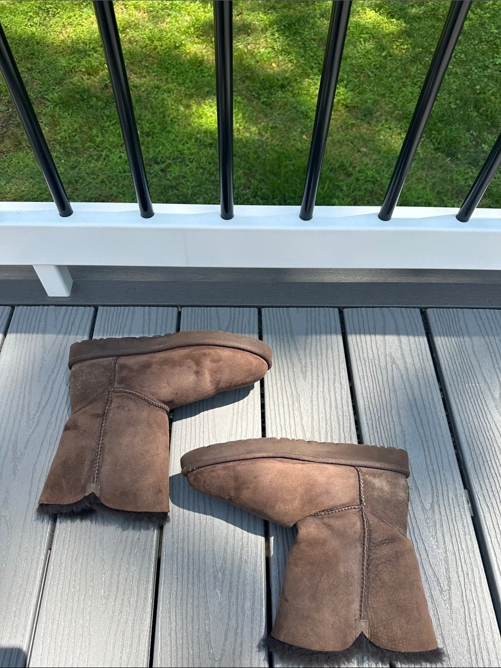 UGG boots plush